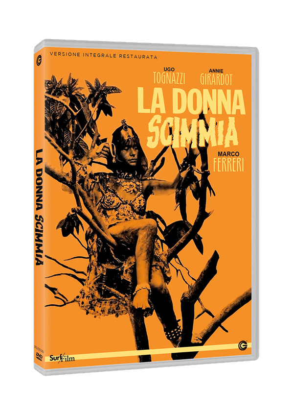 Edizione DVD di La donna scimmia