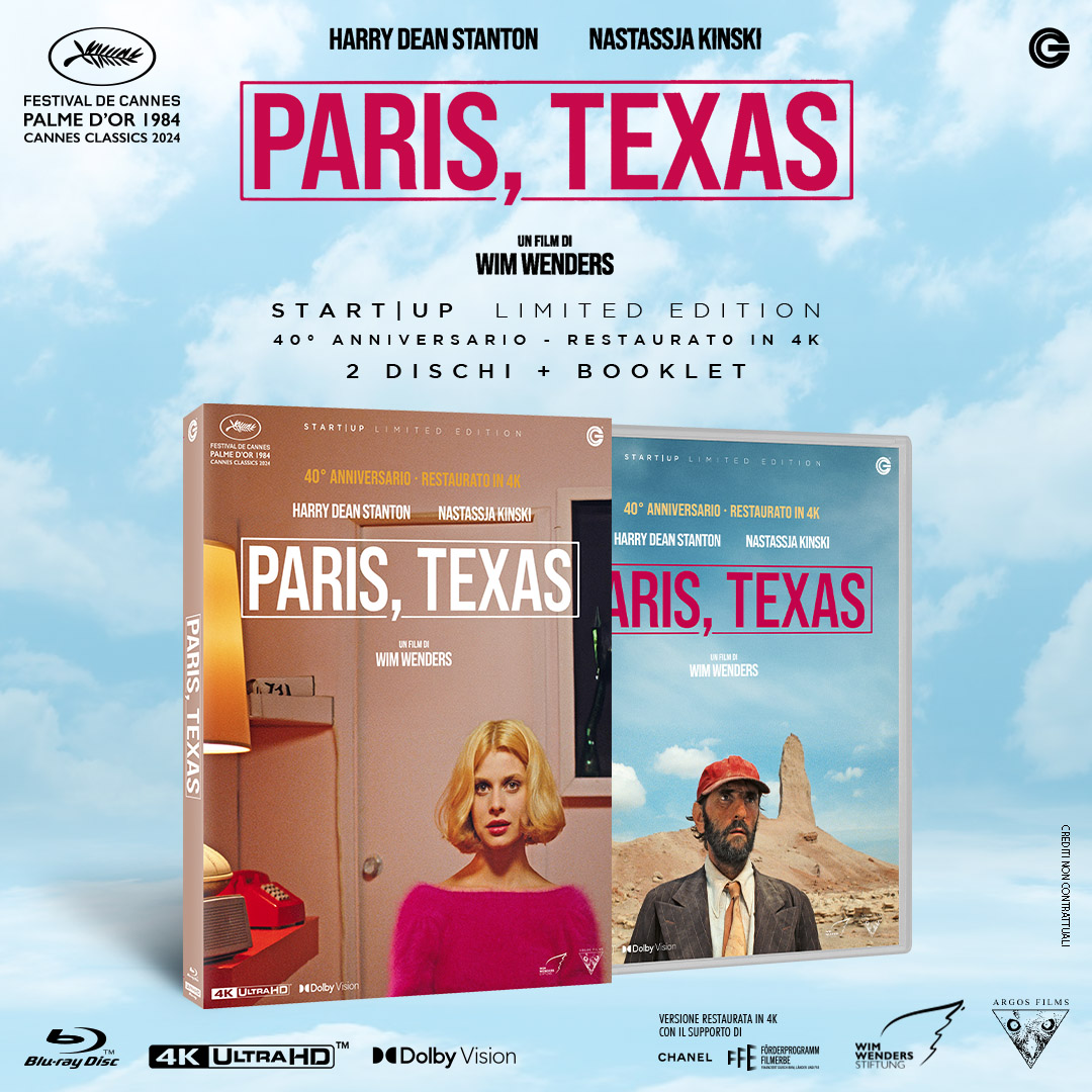 Paris, Texas 4K UHD + Blu-ray + Booklet 