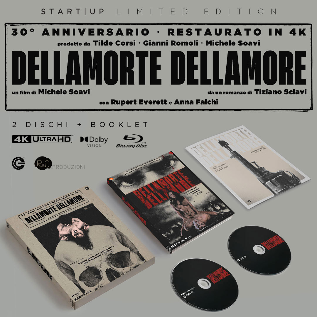 Dellamorte Dellamore 4K UHD + Blu-ray + Booklet 